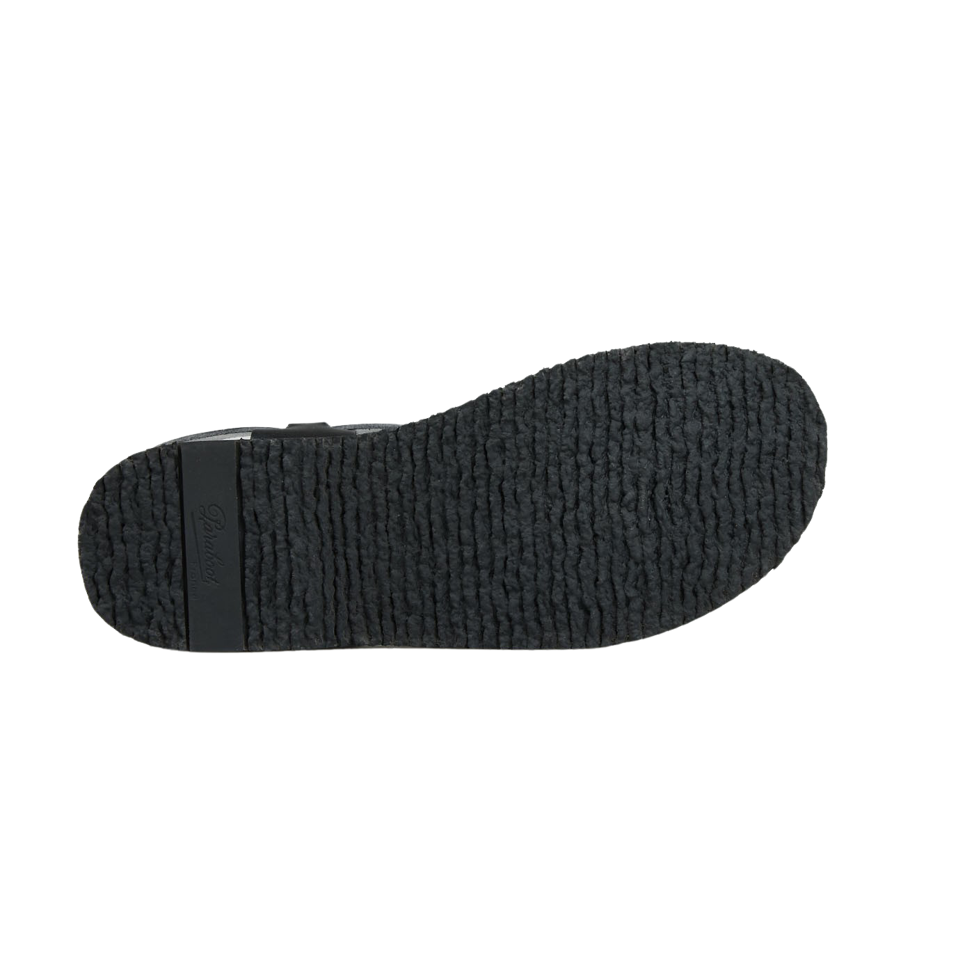 Paraboot Black Lis Noir Leather Noumea Sandals Sole