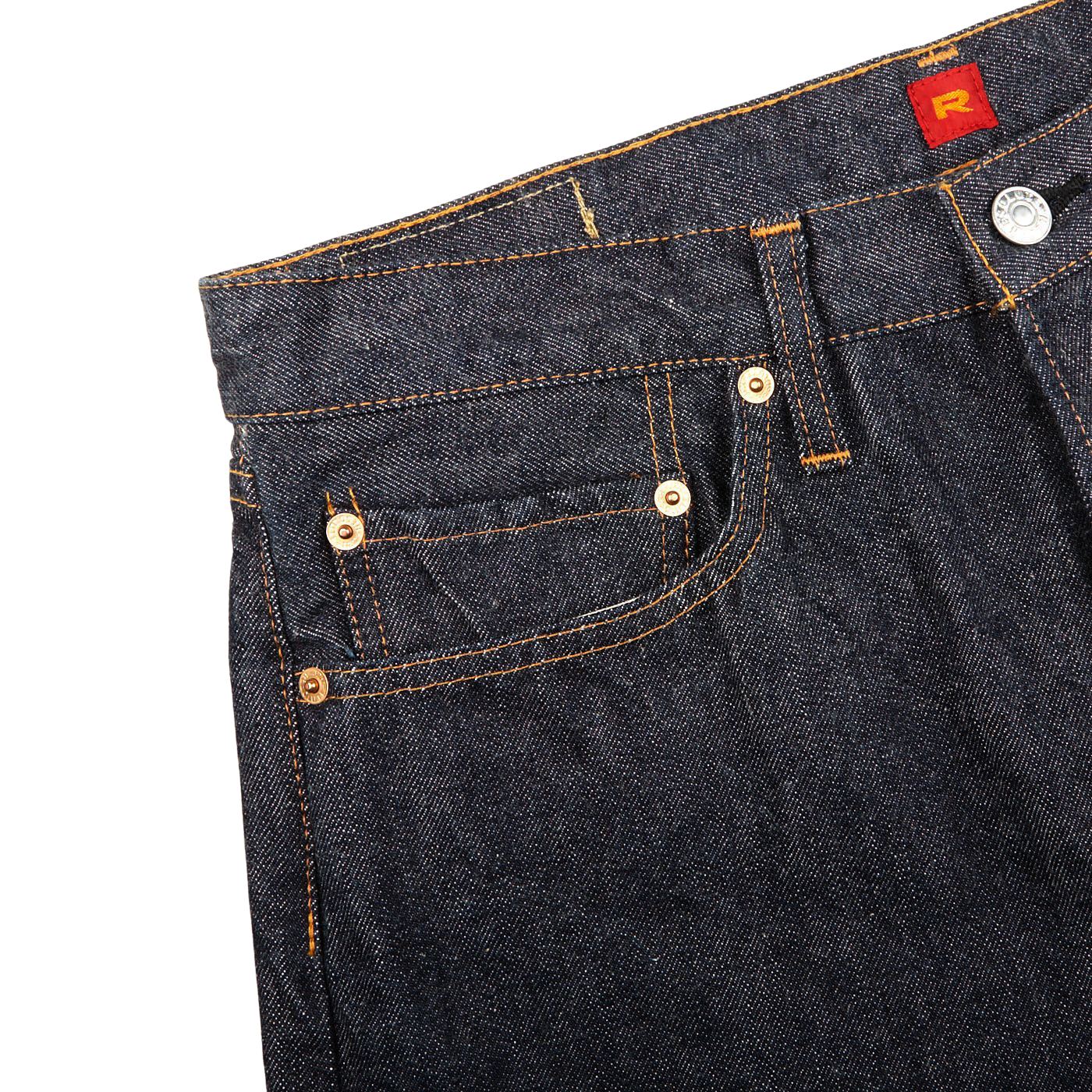 Dark Blue Cotton 710 One Wash Jeans - 31x34