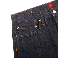 Resolute Dark Blue Cotton 710 One Wash Jeans Edge