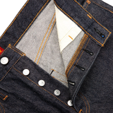 Resolute Dark Blue Cotton 710 One Wash Jeans Zipper