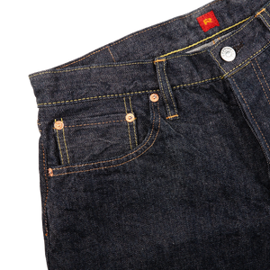 Resolute Dark Blue Cotton 711 One Wash Jeans Edge