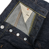 Resolute Dark Blue Cotton 711 One Wash Jeans Zipper