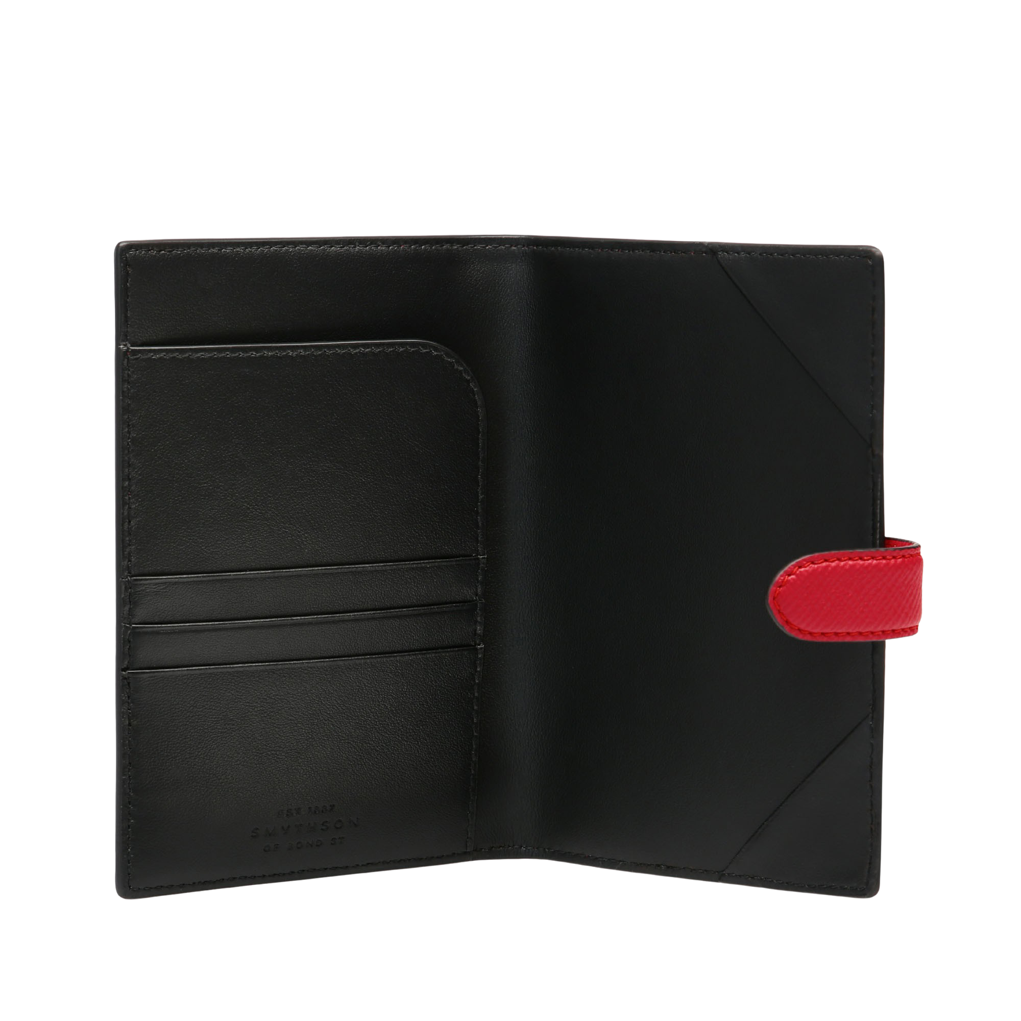 Passport Cover in Panama in scarlet red