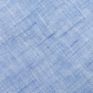 Stenströms Light Blue Linen Cutaway Slimline Shirt Fabric