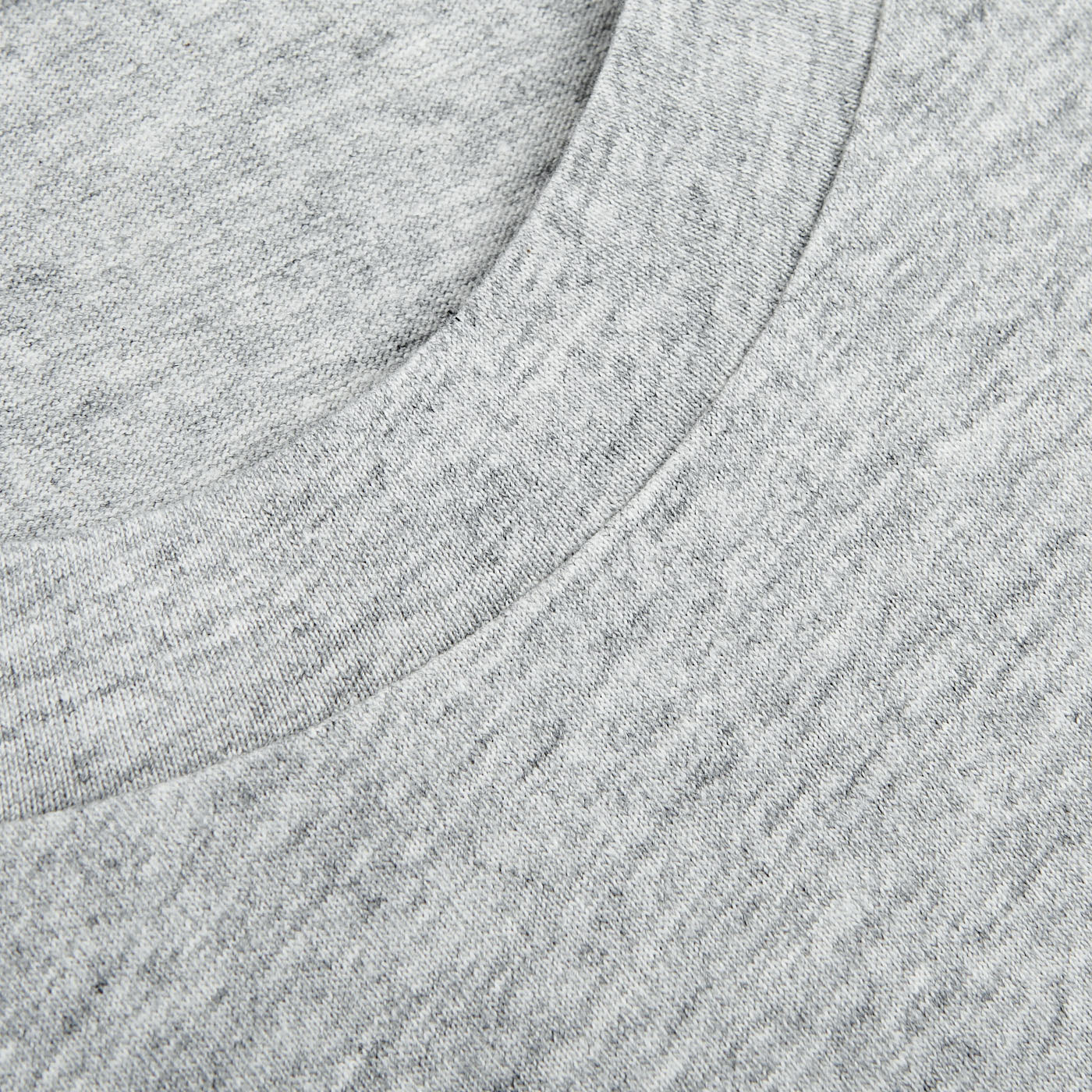 Sunspel Grey Melange Classic Cotton T-Shirt Fabric (kopia)