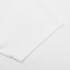 Sunspel White Classic Cotton T-Shirt Cuff1