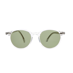 The Bespoke Dudes Cran Transparent With Bottle Green Lenses