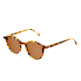 The Bespoke Dudes Cran Amber Tortoise Tobacco Lenses sunglasses are handmade.