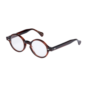 The Bespoke Dudes Eyewear Oxford Havana Optical Glasses 46mm Feature