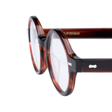 The Bespoke Dudes Eyewear Oxford Havana Optical Glasses 46mm Side