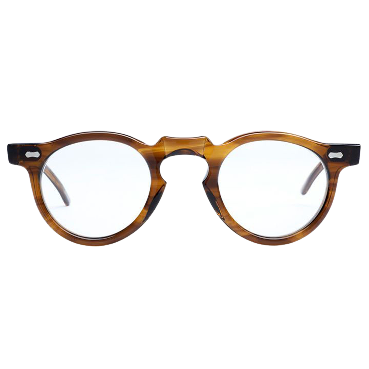 The Bespoke Dudes Eyewear Welt Earth Bio Optical Glasses 46mm Front