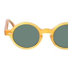 The Bespoke Dudes Oxford Honey Bottle Green Lenses 46mm Lens