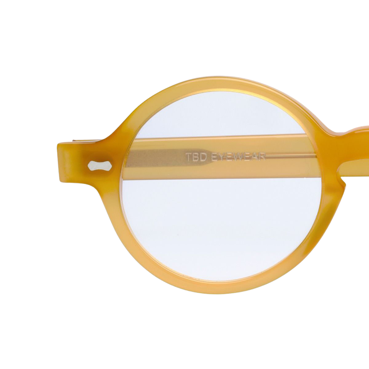 The Bespoke Dudes Oxford Honey Optical 46mm Lens