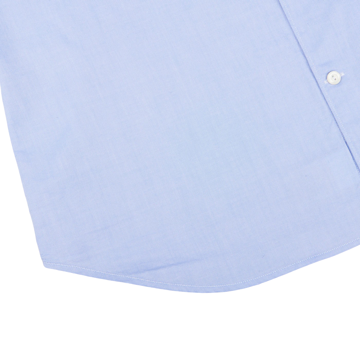 Tintoria Mattei Blue Cotton Oxford Casual Shirt Edge