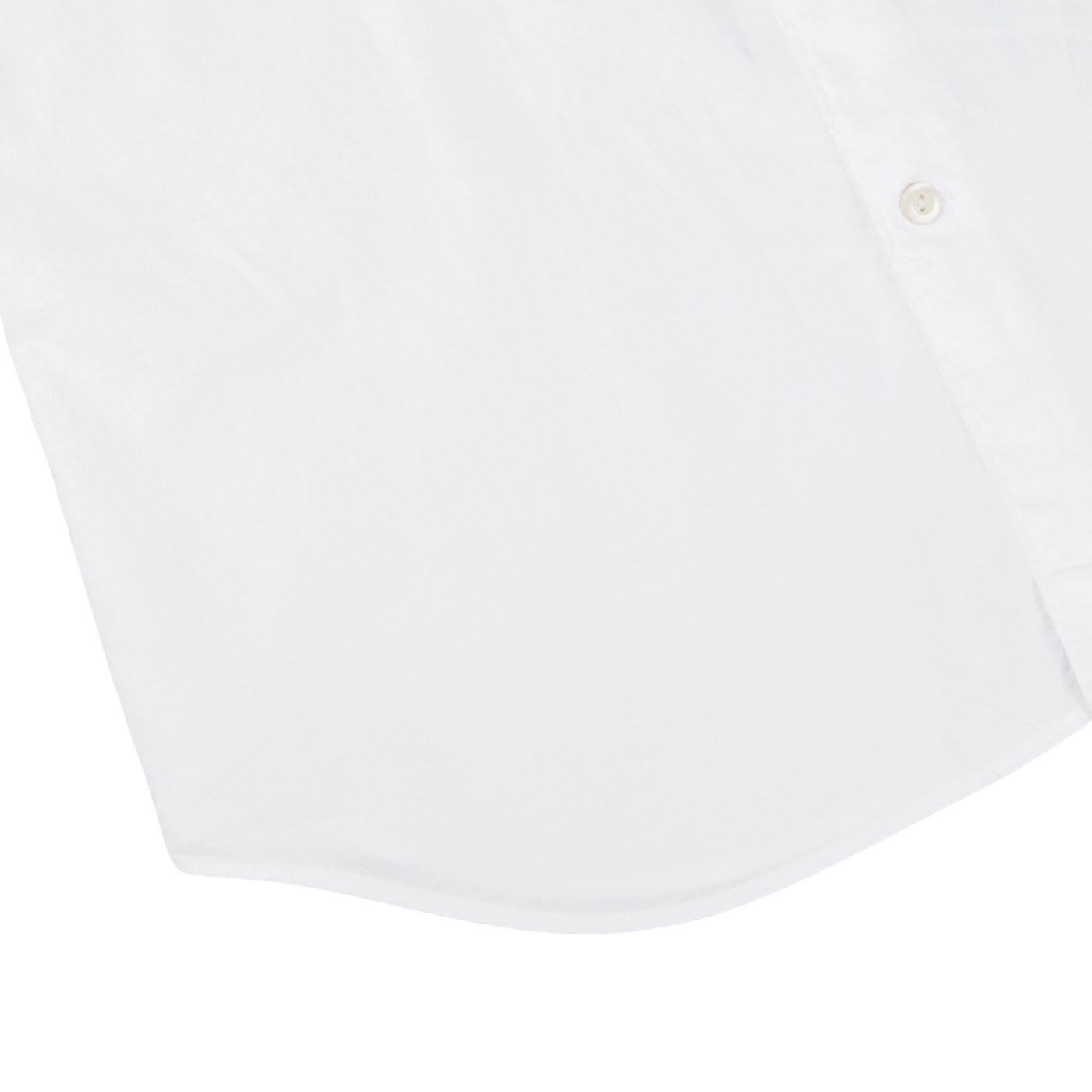 Tintoria Mattei White Cotton Oxford Casual Shirt Edge