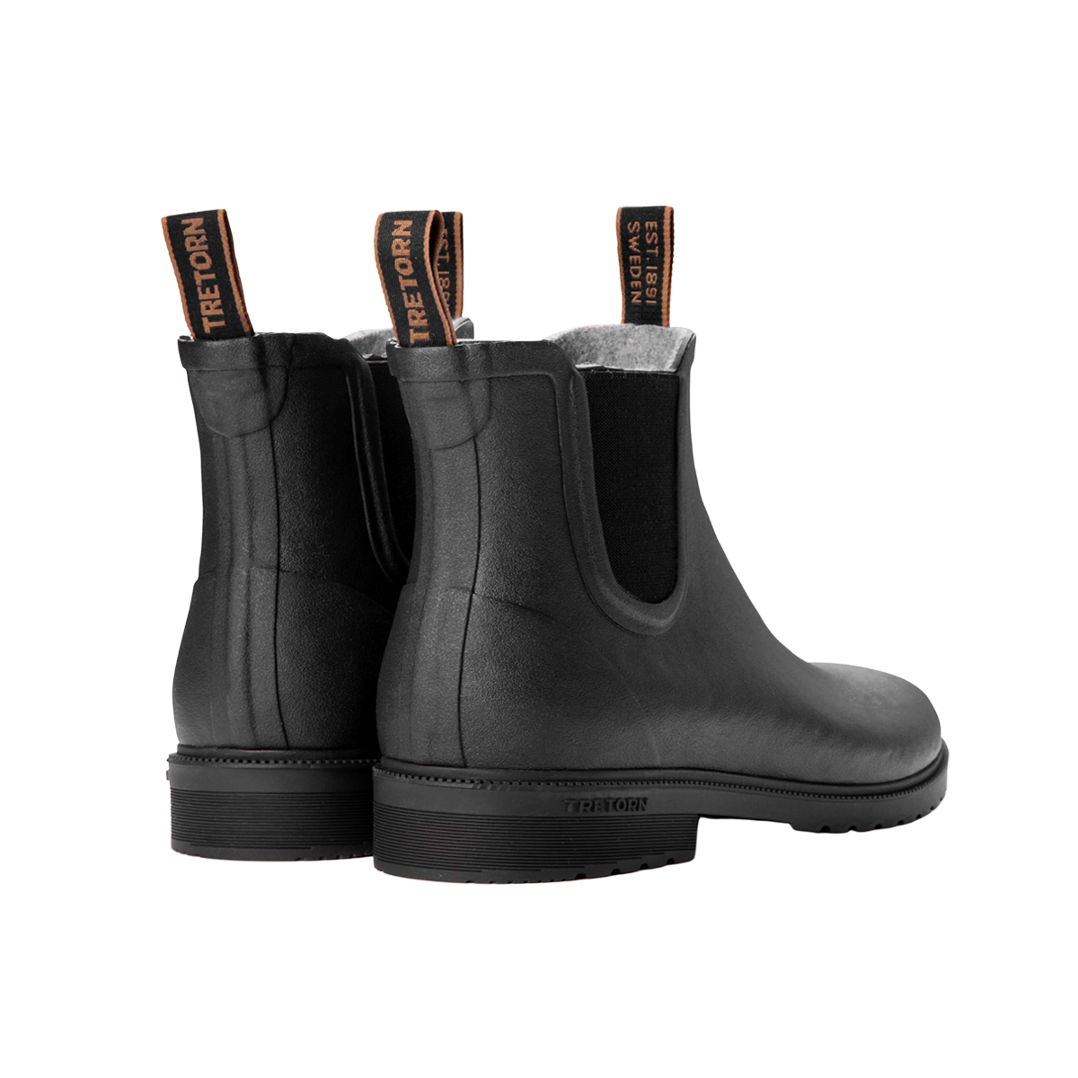 Wool lined sale rubber boots