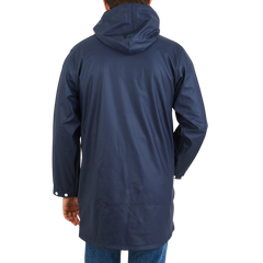 Tretorn Navy Blue Wings Rain Jacket Back