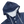 Tretorn Navy Blue Wings Rain Jacket Collar