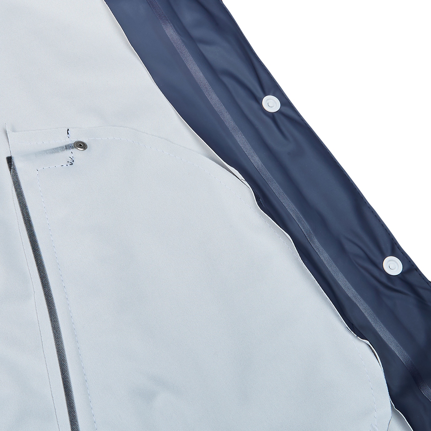 Tretorn Navy Blue Wings Rain Jacket Inside