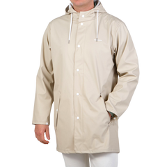 Tretorn Sand Beige Wings Rain Jacket Front