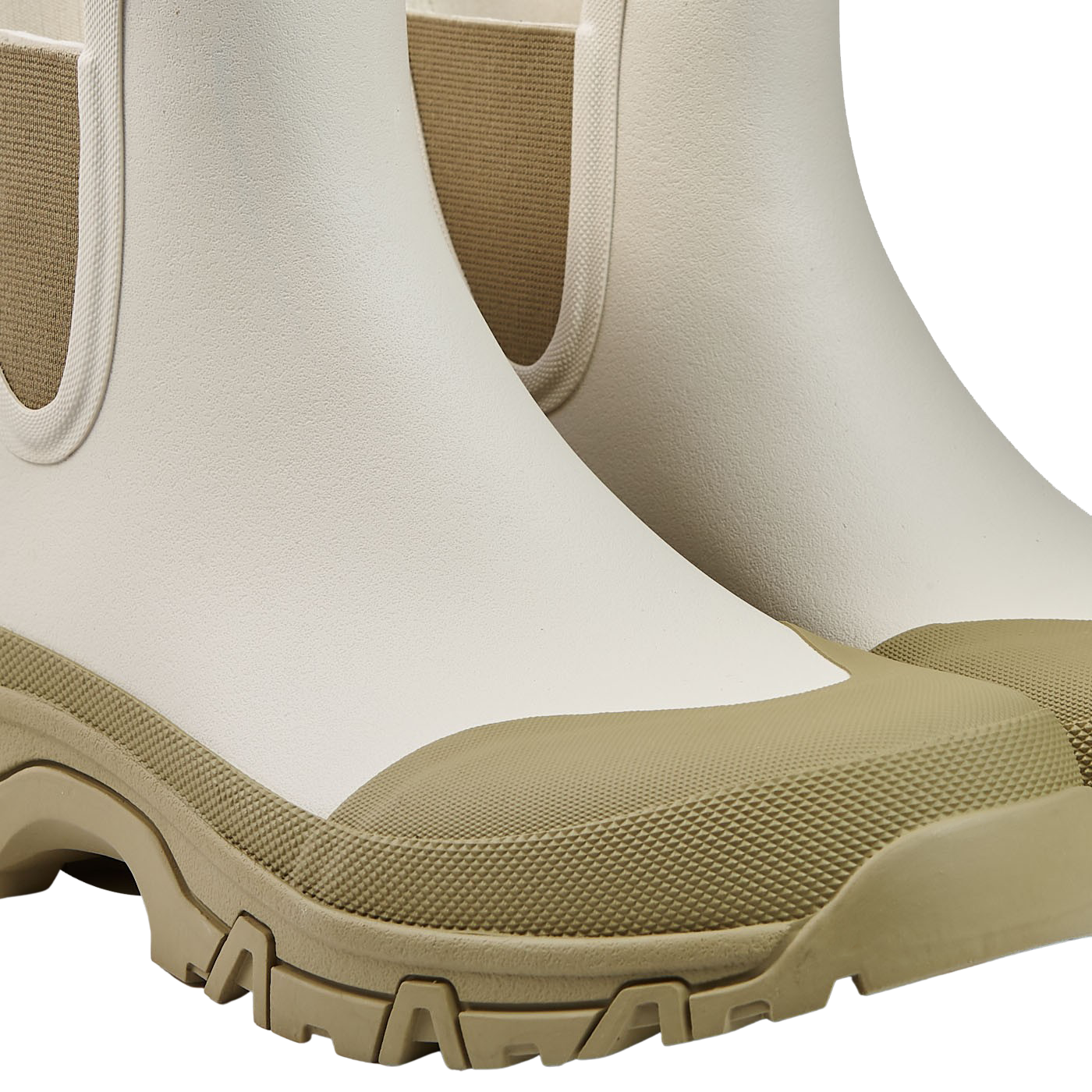 Tretorn Taupe Beige Garpa Offroad Chelsea Boots Detail