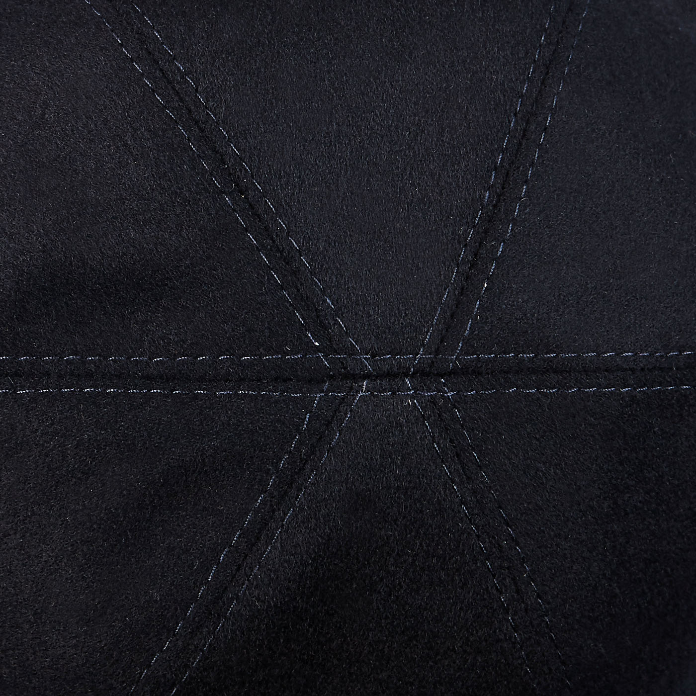 Wigéns Navy Loro Piana Cashmere Basball Cap Fabric