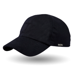 Wigéns Navy Loro Piana Cashmere Basball Cap Feature