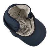 Wigéns Blue Nylon Fleece Lined Baseball Cap Inside