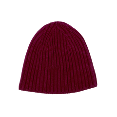 William Lockie Pompeii Cashmere Ribbed Short Beanie Feature