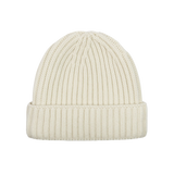 William Lockie Undyed Cashmere Ribbed Beanie Feature
