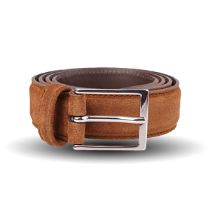 Anderson's | Brown Woven 25mm Leather Belt